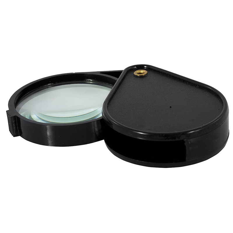 Лупа просмотровая  складная D50mm 1*06Х "Silwerhof"