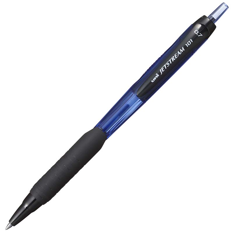 Ручка ш. авт. син. 0,7ммUni Ball Jetstream, грип/12
