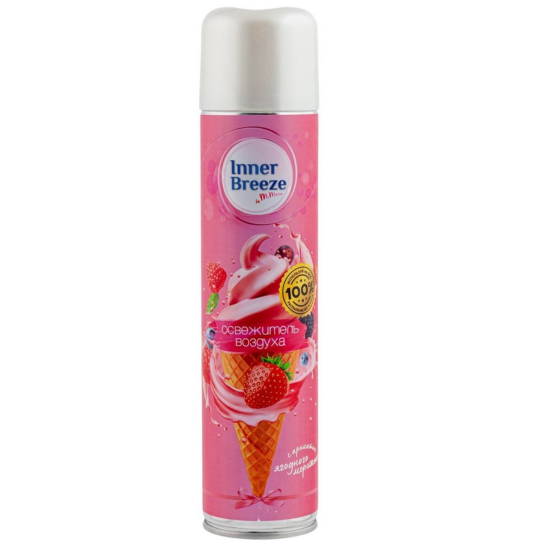 Освежитель воздуха Inner Breeze Ягодное Мороженое, 300мл