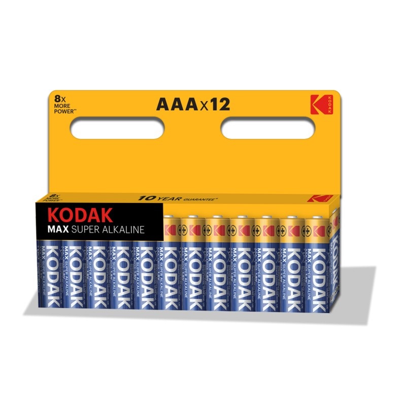 Эл.пит. ААА/(alkaline) Kodak MAX Super, блистер 12 шт./12