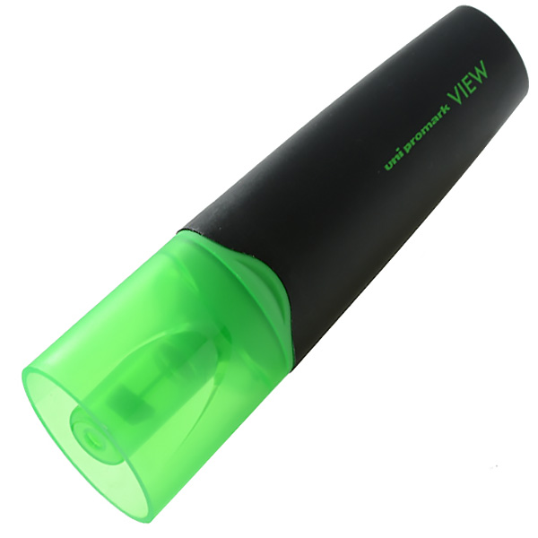 Текст.-маркер Uni-Ball USP-200, зелен.
