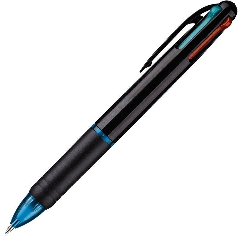 Ручка ш. авт. 4 цв. 0,7мм Attache Luminate, грип/12