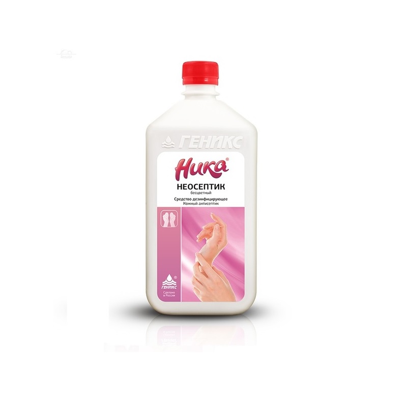 Антисептическое средство "Ника-неосептик", 1л + дозатор в комплекте (М)/12