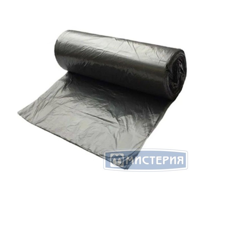 Пакеты для мусора  30л. Мистерия ПНД (30шт) 50х60см, рулон, черные