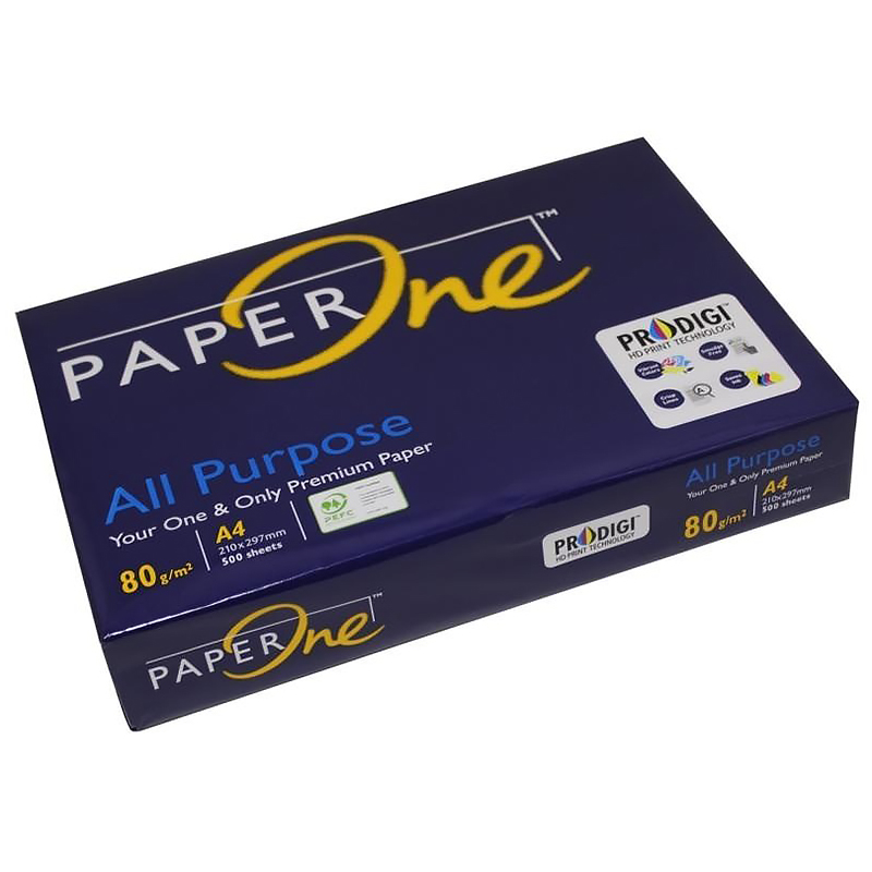 Бумага  A4  80гр.   PaperOne All Purpose   "класс A+"/5