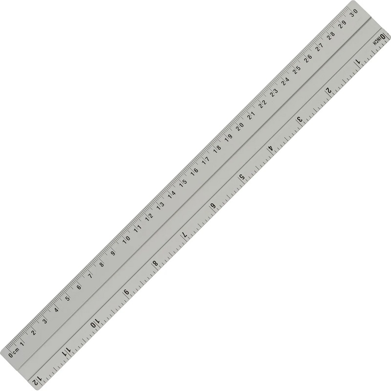 Линейка металлическая  30см, Attache/12