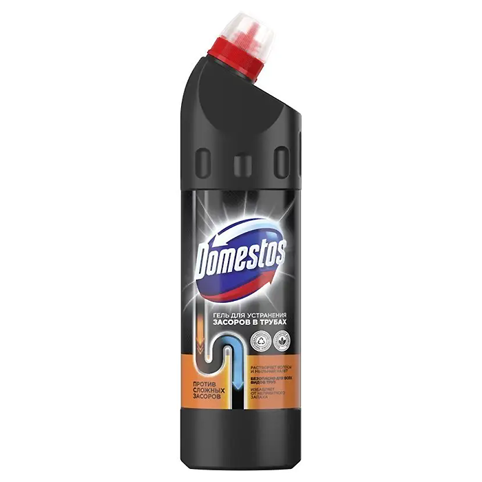 Чистящее средство от засоров "Domestos" гель, 750мл./12