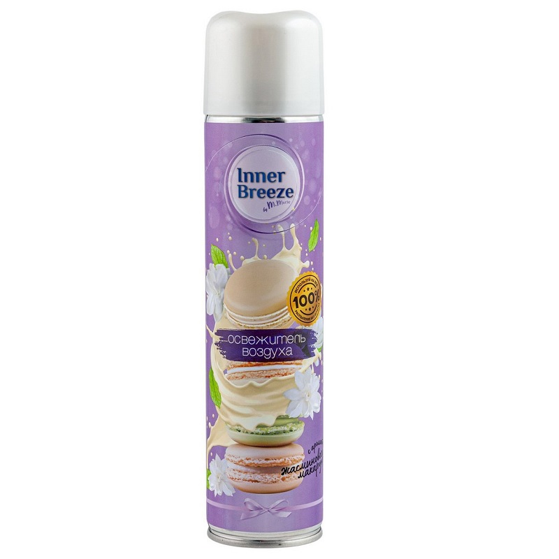 Освежитель воздуха Inner Breeze Жасминовый Макарунс, 300мл