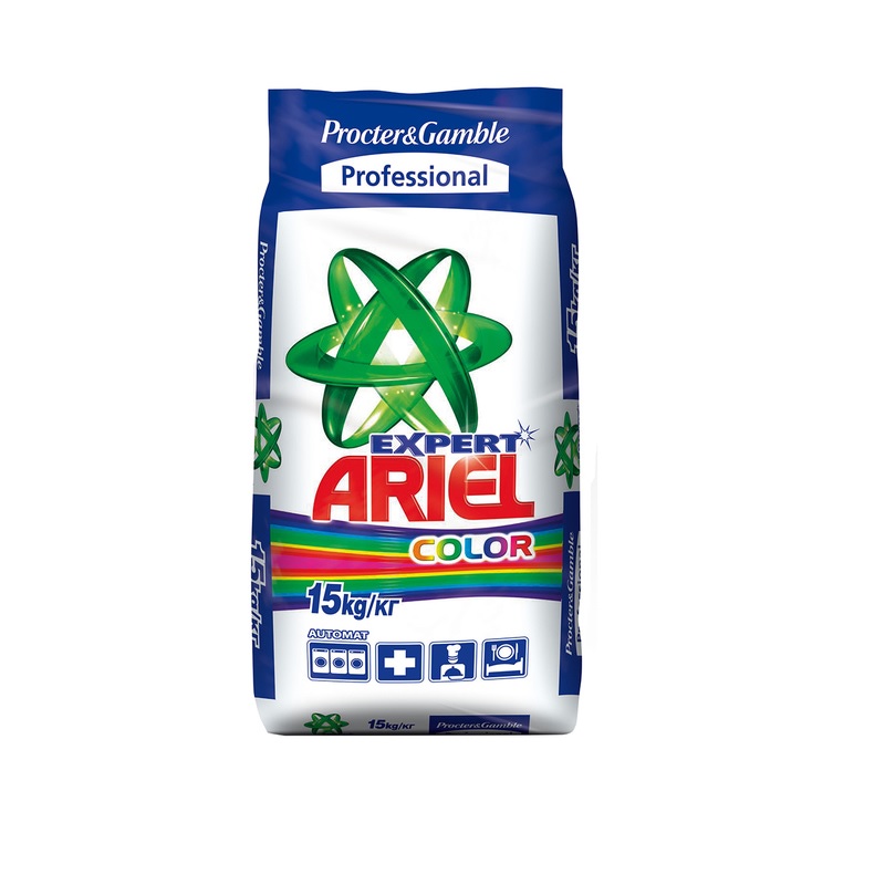 Порошок стиральный 15кг "ARIEL"Color автомат